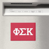 Phi Sigma Kappa Letters Magneet (Insitu (Vaatwasser))