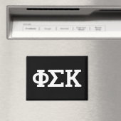 Phi Sigma Kappa Letters Magneet (Insitu (Vaatwasser))