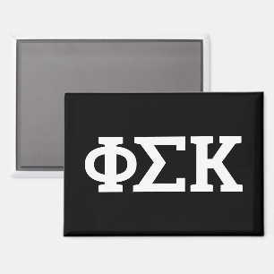 Phi Sigma Kappa Letters Magneet