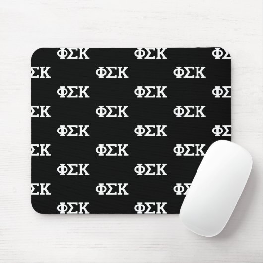 Phi Sigma Kappa Letters Muismat (Met muis)