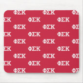 Phi Sigma Kappa Letters Muismat (Voorkant)