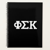 Phi Sigma Kappa Letters Planner (Voorkant)