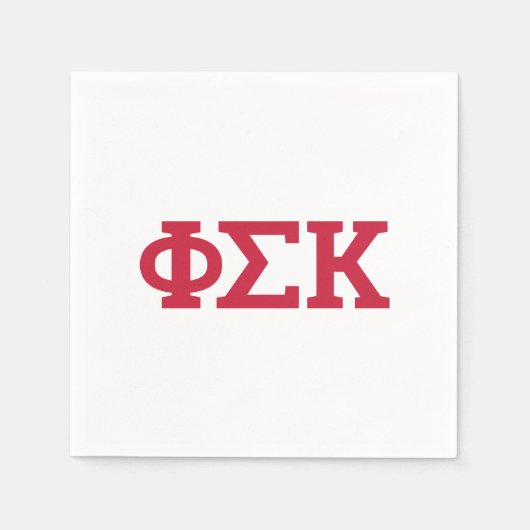 Phi Sigma Kappa Letters Servet (Voorkant)