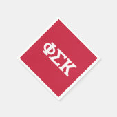 Phi Sigma Kappa Letters Servet (Hoek)