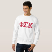 Phi Sigma Kappa Letters Trui (Voorkant volledig)