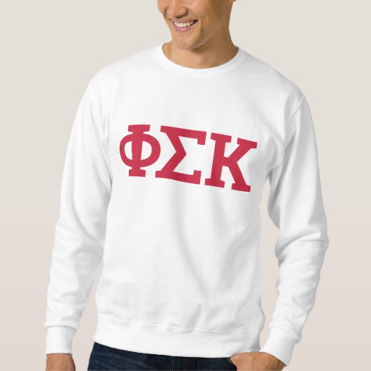 Phi Sigma Kappa Letters Trui (Voorkant)
