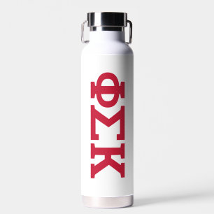 Phi Sigma Kappa Letters Waterfles