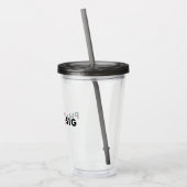 Phi Sigma Kappa-logo Acryl Drinkbeker (Links)