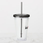 Phi Sigma Kappa-logo Acryl Drinkbeker (Rechts)