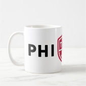 Phi Sigma Kappa-logo Koffiemok (Links)