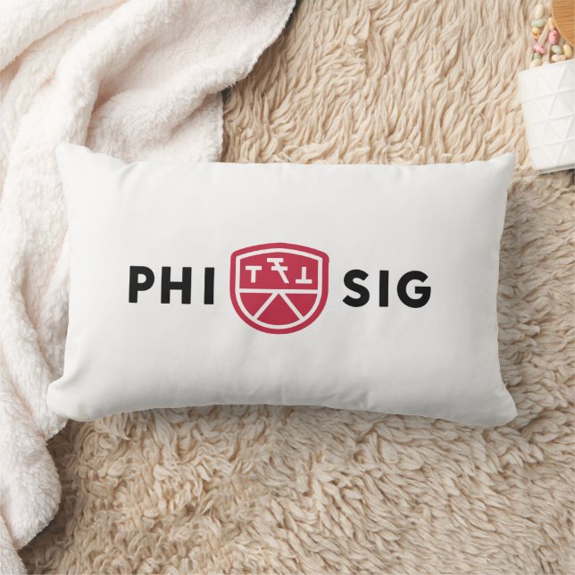 Phi Sigma Kappa-logo Kussen (Deken)
