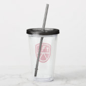 Phi Sigma Kappa Schild Acryl Drinkbeker (Achterkant)