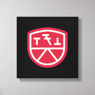 Phi Sigma Kappa Schild Canvas Afdruk