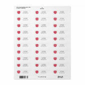 Phi Sigma Kappa Schild Etiket (Full Sheet)