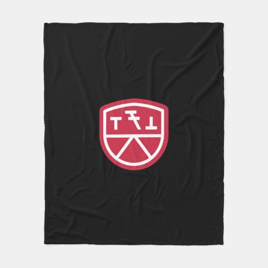 Phi Sigma Kappa Schild Fleece Deken (Voorkant)