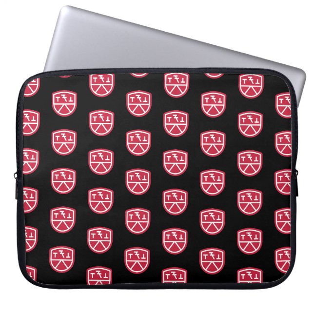 Phi Sigma Kappa Schild Laptop Sleeve (Voorkant)