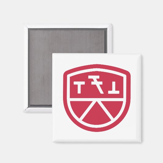 Phi Sigma Kappa Schild Magneet (Voorkant / Achterkant)