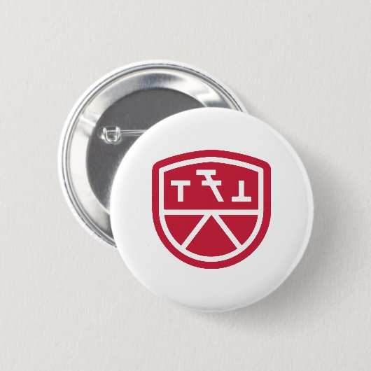 Phi Sigma Kappa Schild Ronde Button 5,7 Cm (Voorkant /achterkant)