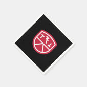 Phi Sigma Kappa Schild Servet (Hoek)