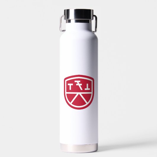 Phi Sigma Kappa Schild Waterfles (Voorkant)