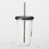 Phi Sigma Kappa Wapen Acryl Drinkbeker (Rechts)