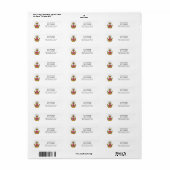 Phi Sigma Kappa Wapen Etiket (Full Sheet)