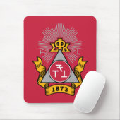 Phi Sigma Kappa Wapen Muismat (Met muis)