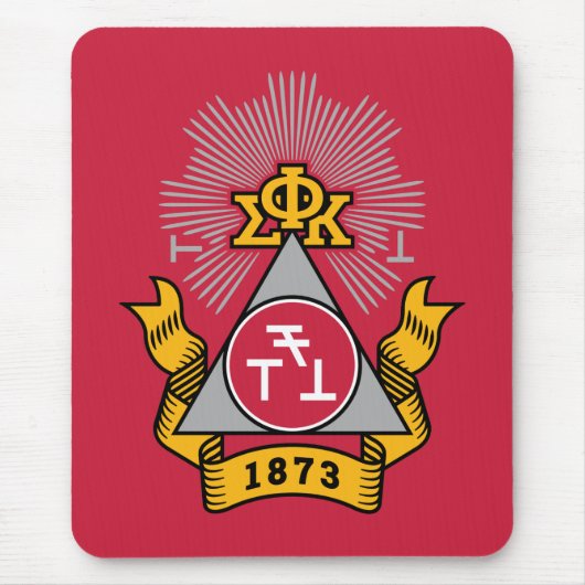 Phi Sigma Kappa Wapen Muismat (Voorkant)