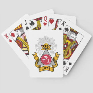 Phi Sigma Kappa Wapen Pokerkaarten