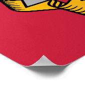 Phi Sigma Kappa Wapen Poster (Hoek)