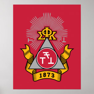 Phi Sigma Kappa Wapen Poster