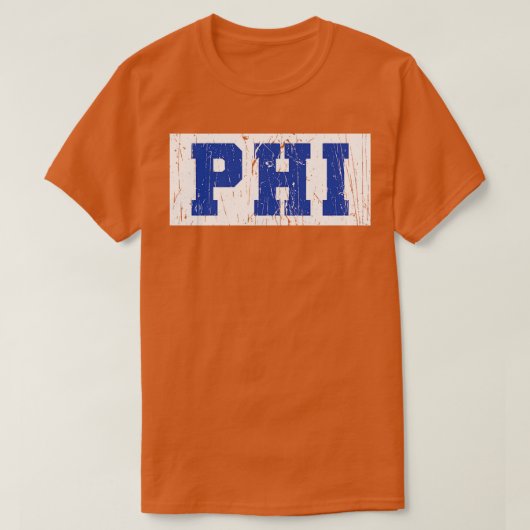 PHI T-SHIRT (Design voorkant)