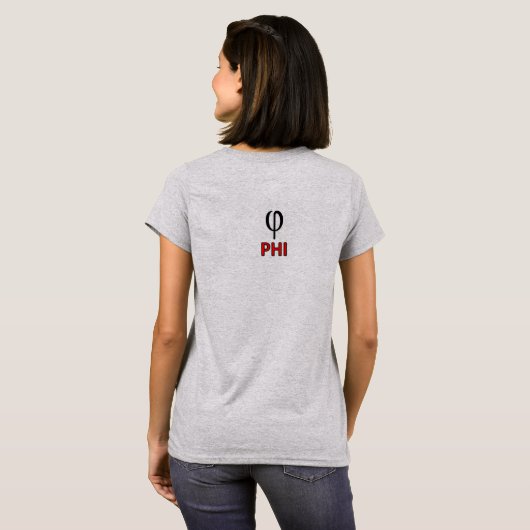 PHI T-shirt (Achterkant volledig)