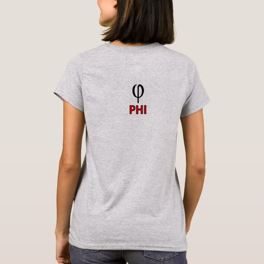 PHI T-shirt (Achterkant)