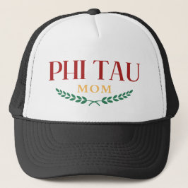 Phi Tau mom trucker hat Trucker Pet