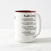 Phi-Theta-Mok Tweekleurige Koffiemok (Voorkant rechts)