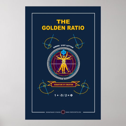 Phi-verhouding Poster (Voorkant)