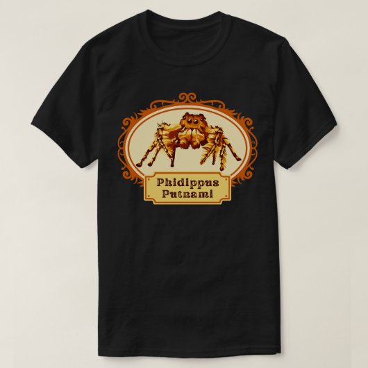 Phidippus Putnami Jumping Spider 1 T-shirt (Design voorkant)
