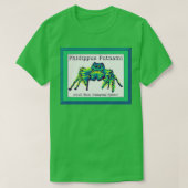Phidippus Putnami Jumping Spider T-shirt (Design voorkant)