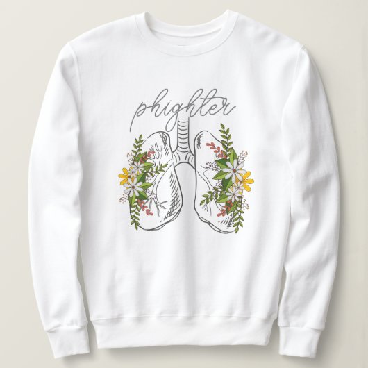 Phighter Floral Lung Sweatshirt (Design voorkant)