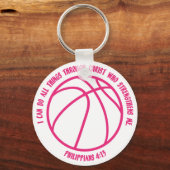 PHIL.413 - BASKETBALL SLEUTELHANGER (Voorkant)