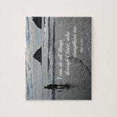 Phil. 4:13 Ik kan alles doen door Christus.. Legpuzzel (Verticaal)