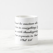 Phil 4:6 koffiemok (Center)