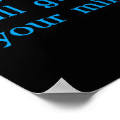 Phil 4:7 Baby jongen die in de rivier vist. Poster (Hoek)