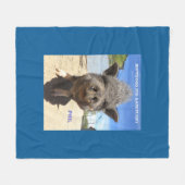 Phil Blanket om mee te gaan met je Phil-Low! Fleece Deken (Voorkant (Horizontaal))