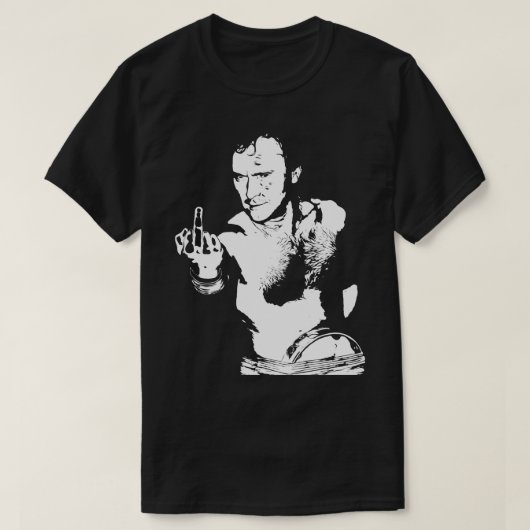 Phil collin wit geen tekst t-shirt (Design voorkant)