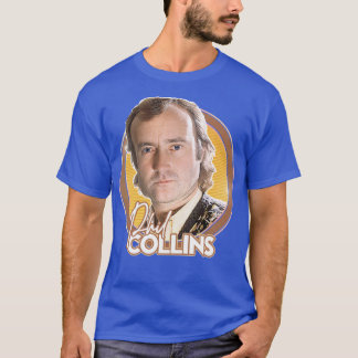 Phil Collins Retro 80s Aesthetisch design T-shirt