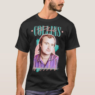 Phil Collins Retro 80s Aesthetisch design T-shirt