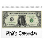 phil-geld, Phil's agenda Kalender (Hoes)