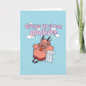 Phil - Giving Up is for Rookies Card Kaart (Voorkant)